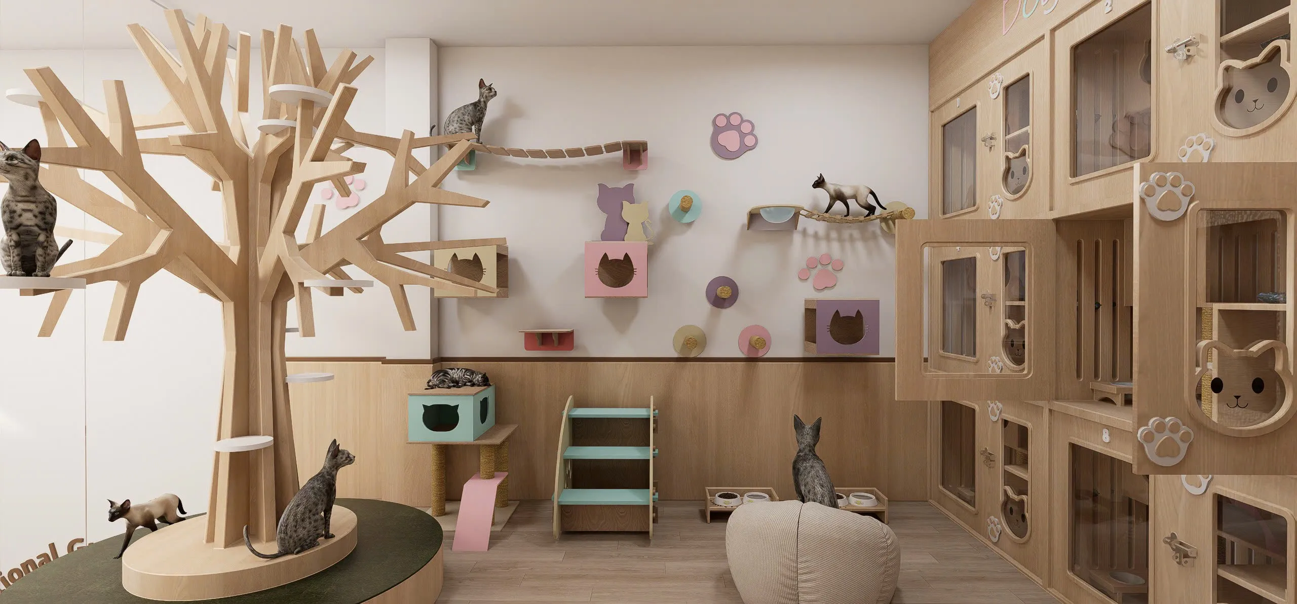 Mẫu Thiết Kế Shop Thú Cưng Petshop Đẹp TPHCM