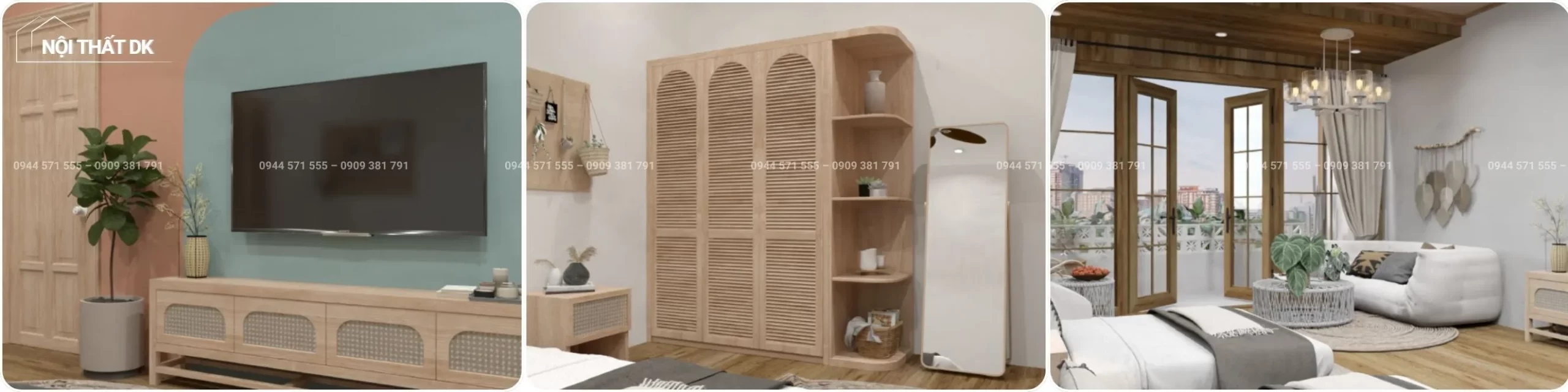 thiết kế homestay nội thất dk 