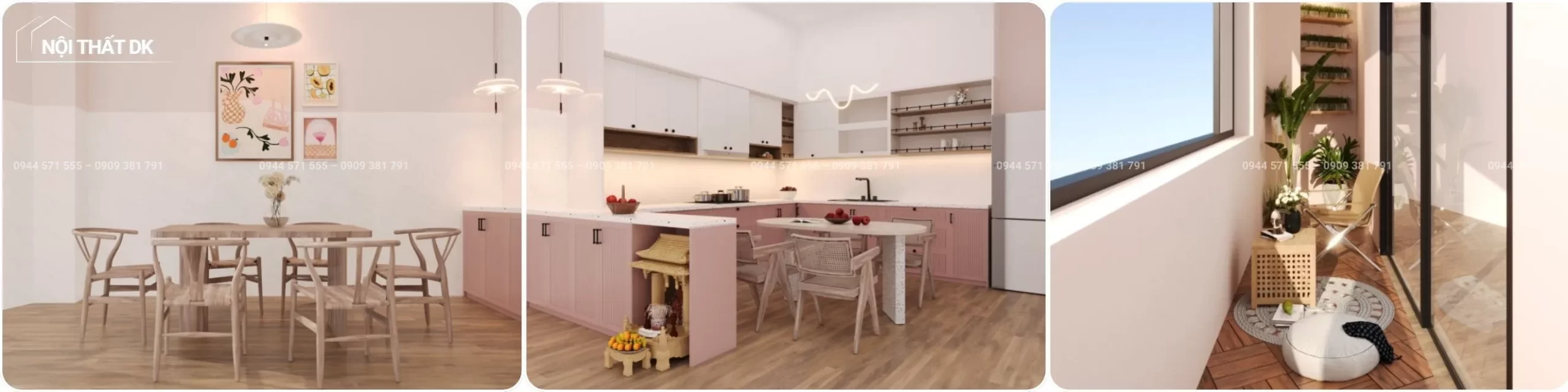 thiết kế nội thất nhà ở đồng nai nội thất dk 