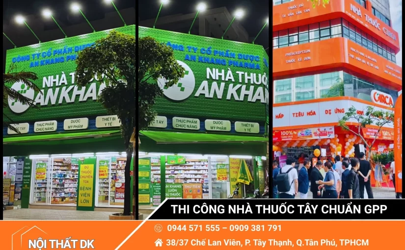 THI CÔNG NHÀ THUỐC TÂY CHUẨN GPP