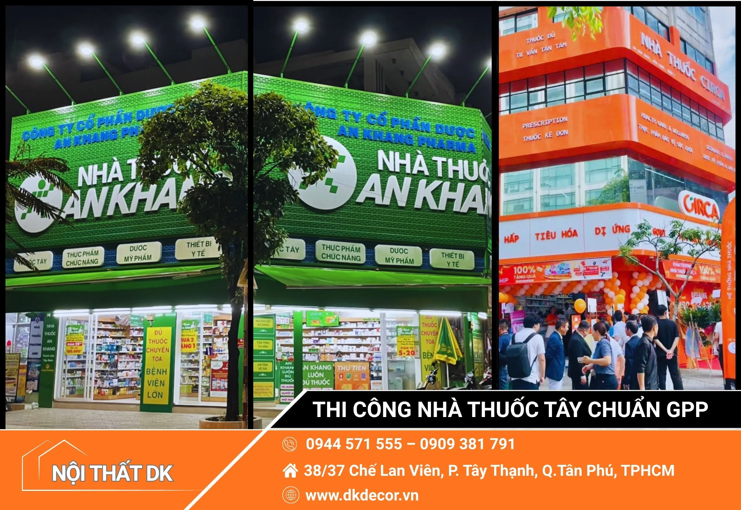 THI CÔNG NHÀ THUỐC TÂY CHUẨN GPP 