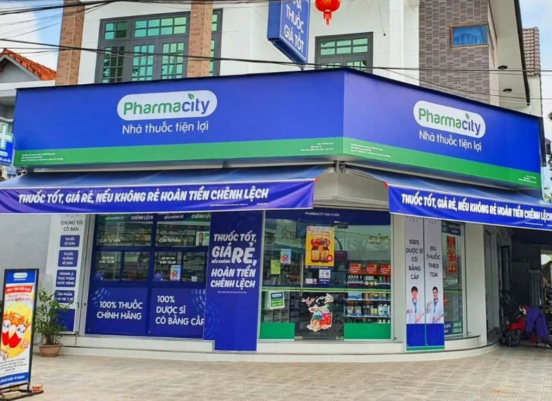 thiết kế nhà thuốc tây thương hiệu - nội Thất DK 