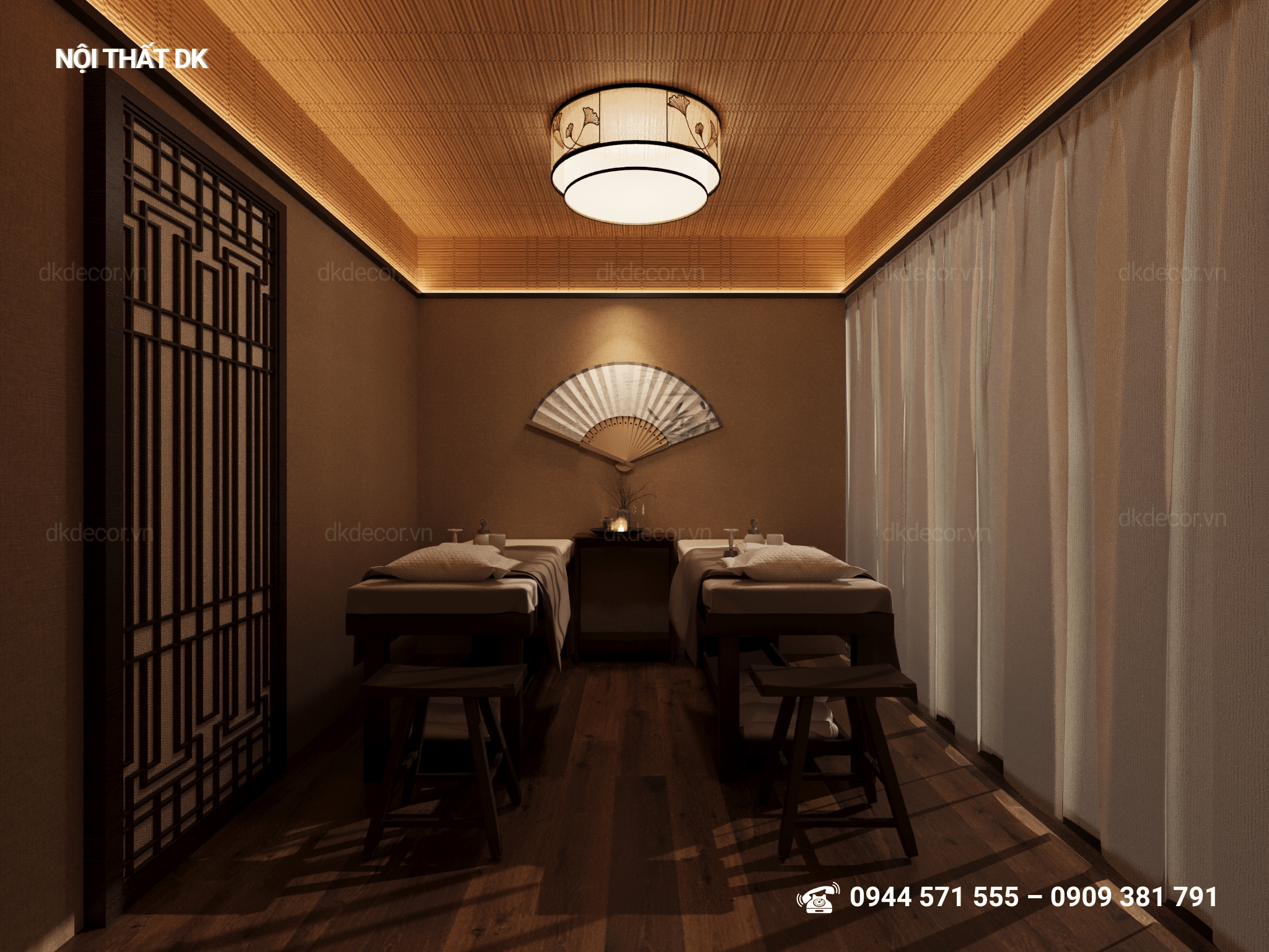 Thiết Kế Spa Chị Bích Thủ Đức 140m2