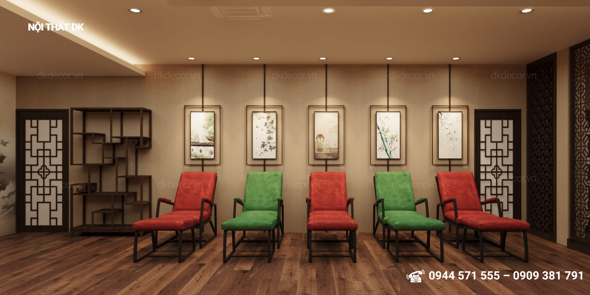 Thiết Kế Spa Chị Bích Thủ Đức 140m2