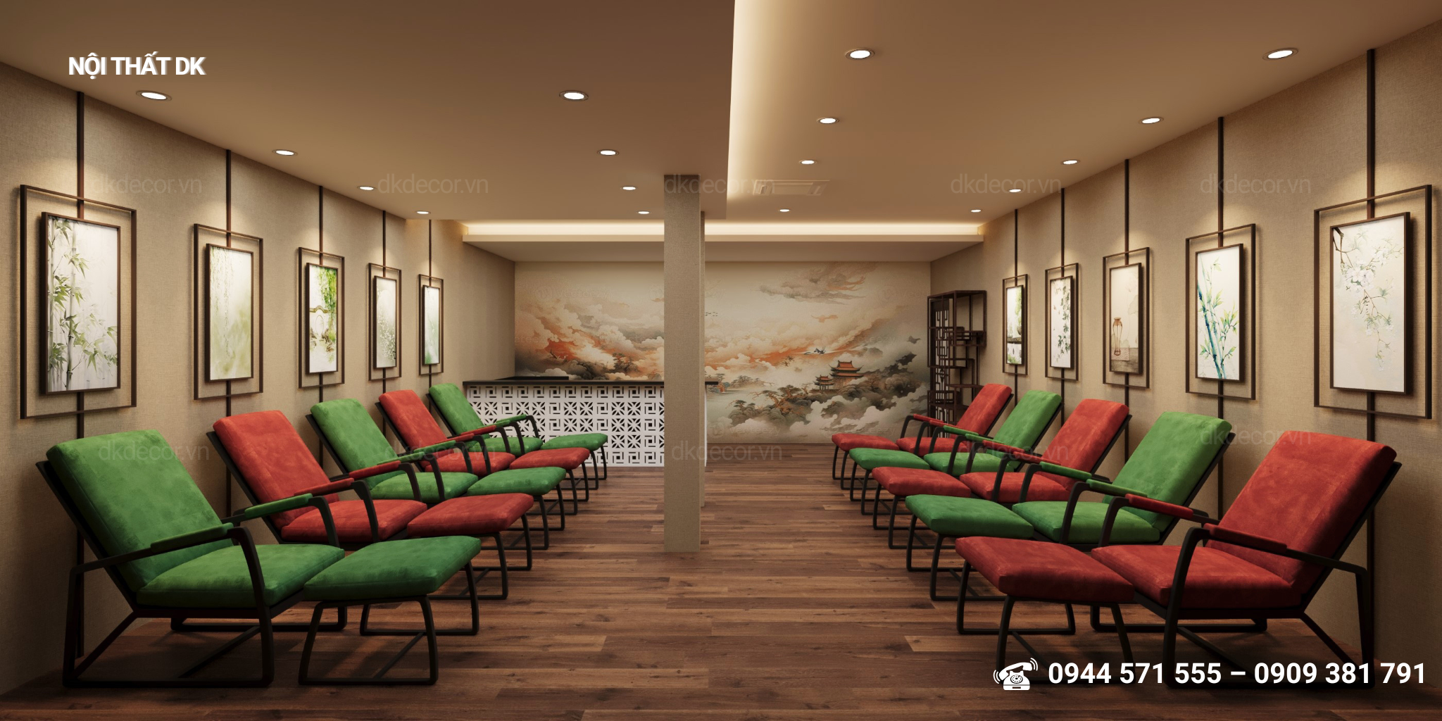 Thiết Kế Spa Chị Bích Thủ Đức 140m2