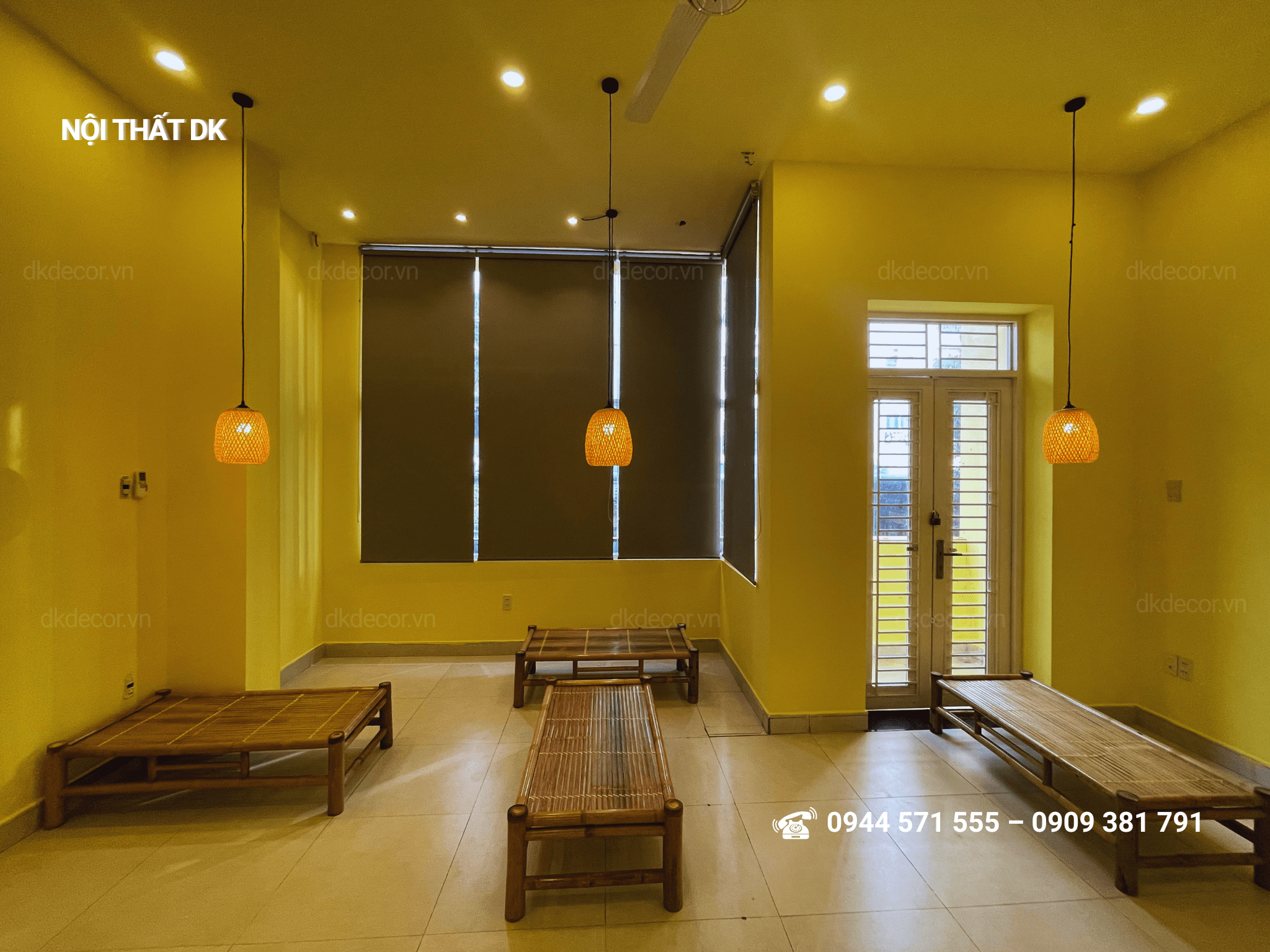 thi công quán bún đậu mắm tôm - ĐẬU YÊU