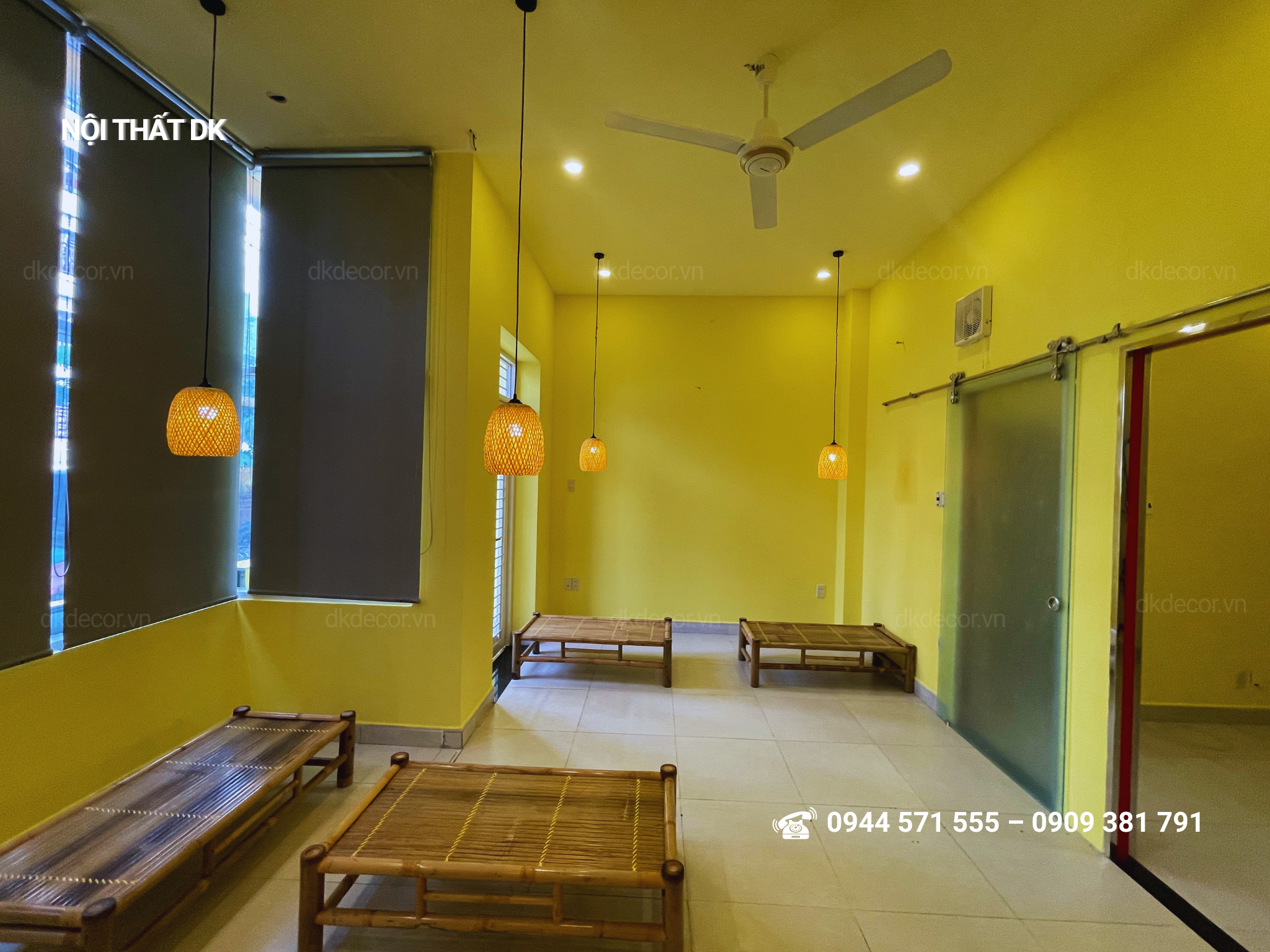 thi công quán bún đậu mắm tôm - ĐẬU YÊU